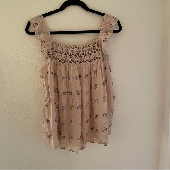 Anthropologie Ranna Gill Cutout Tank - Picture 1 of 5